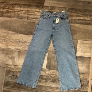 Levi's Women's Wide Leg Jeans in Light Blue